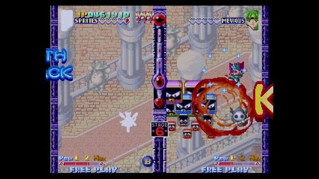 Twinkle Star Sprites Story Mode Full Game Play Sega Dreamcast смотреть онлайн