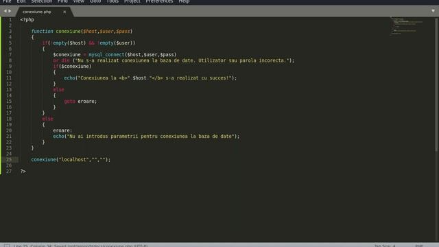 Conexiune la baza de date in PHP смотреть онлайн