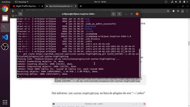 Seu terminal com Super Poderes - ZSH смотреть онлайн