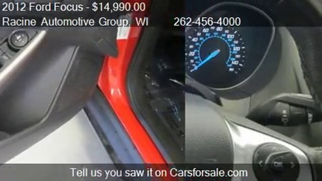 2012 Ford Focus SEL - for sale in Racine, WI 53406 смотреть онлайн