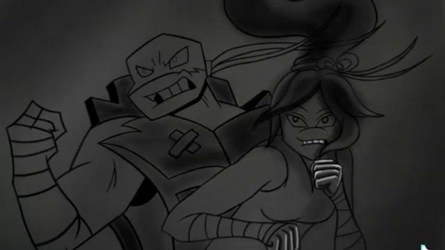 Rise TMNT Raph and Mona Lisa, speed draw/shading, Happy Valentines Day!❤❤ смотреть онлайн