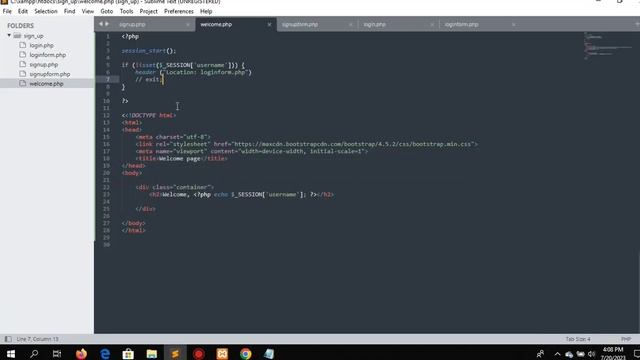Part 3: Complete Login and Registration form using PHP and MySQL database смотреть онлайн