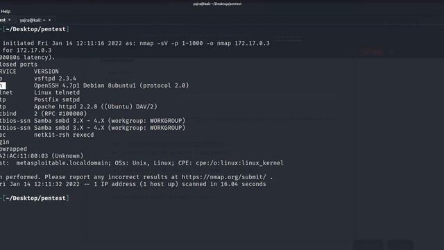 Exploiting Vulnerabilities in Metasploitable 2 смотреть онлайн
