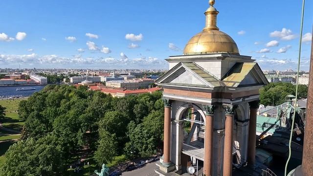 Смотровая на Исаакиевском соборе. Санкт-Петербург смотреть онлайн