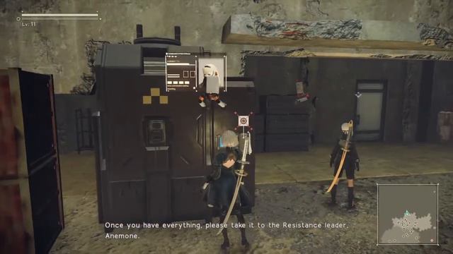 NieR Automata Easiest mission ever смотреть онлайн