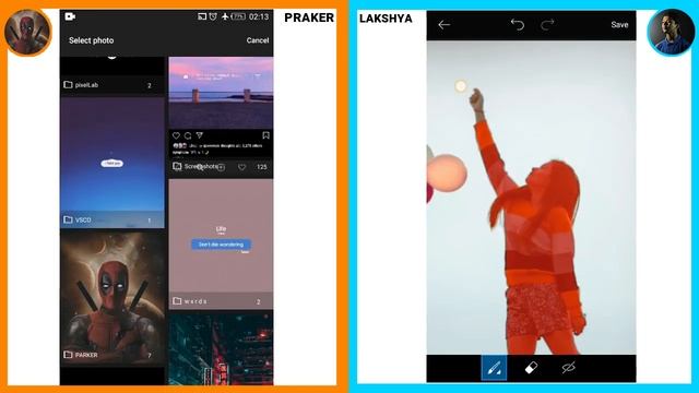 LAKSHYA EDITZ VS PRAKER - Editing Battle (picsart, ps touch, lightroom, vsco) | SPEED ART | ep 1 смотреть онлайн