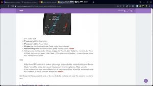 Сброс ошибки 5B02, сброс абмсорбера "памперса"  Canon MG3640 3640  БЕЗ прошивки ЧИПА.