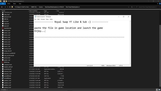 [Red Dead Redemption 2] |  This Code Execution Cannot Procced Because EMP.dll Was Not Found FIX