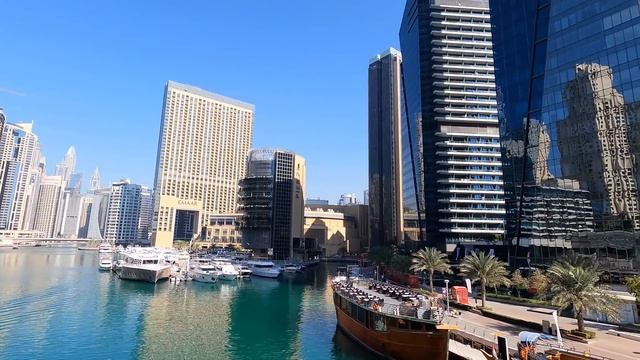 Дубай 2021 ?? ЛУЧШИЙ РАЙОН ДЛЯ ОТДЫХА! Пляж JBR. Гуляем по Dubai Marina. Тут бы я пожил) смотреть онлайн