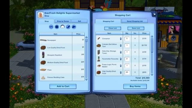 Let's Play The Sims 3 Island Paradise - (Part 4)- Out and About