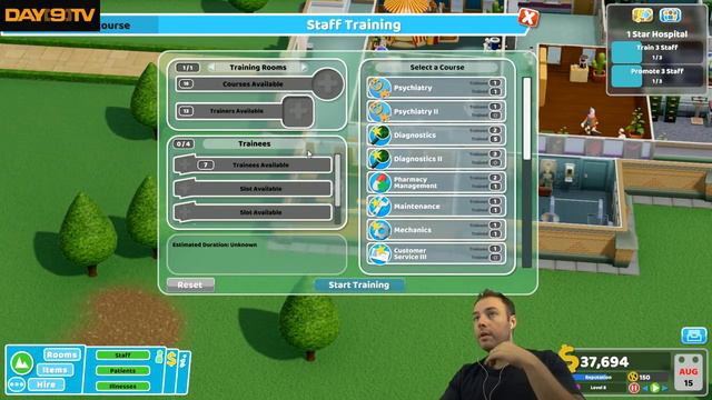 Day[9]'s Day Off - Two Point Hospital (sponsored) P2 смотреть онлайн