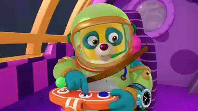 Special Agent Oso Dotty To Recuse Wolfie Floating Off Space Jet Emergency Magnet Back смотреть онлайн
