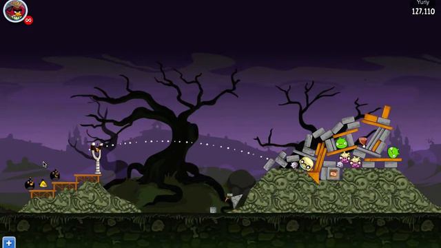 Angry Birds Friends Halloween Tournament -- Week 24 - Level 5 смотреть онлайн