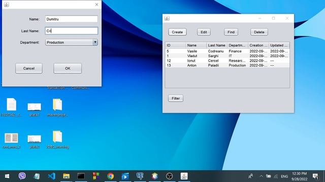 Java Swing GUI finally connected to a postgresql database смотреть онлайн