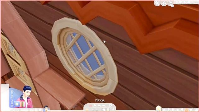 строительство в sims 4 | славянский дом для симс 4 без cc смотреть онлайн