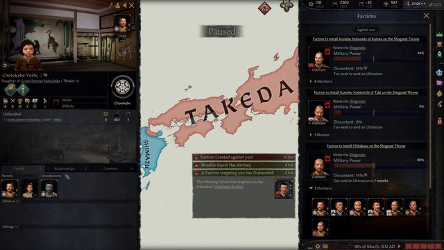 Date - Let's Play Shogunate [CK3 Mod] - 17 смотреть онлайн
