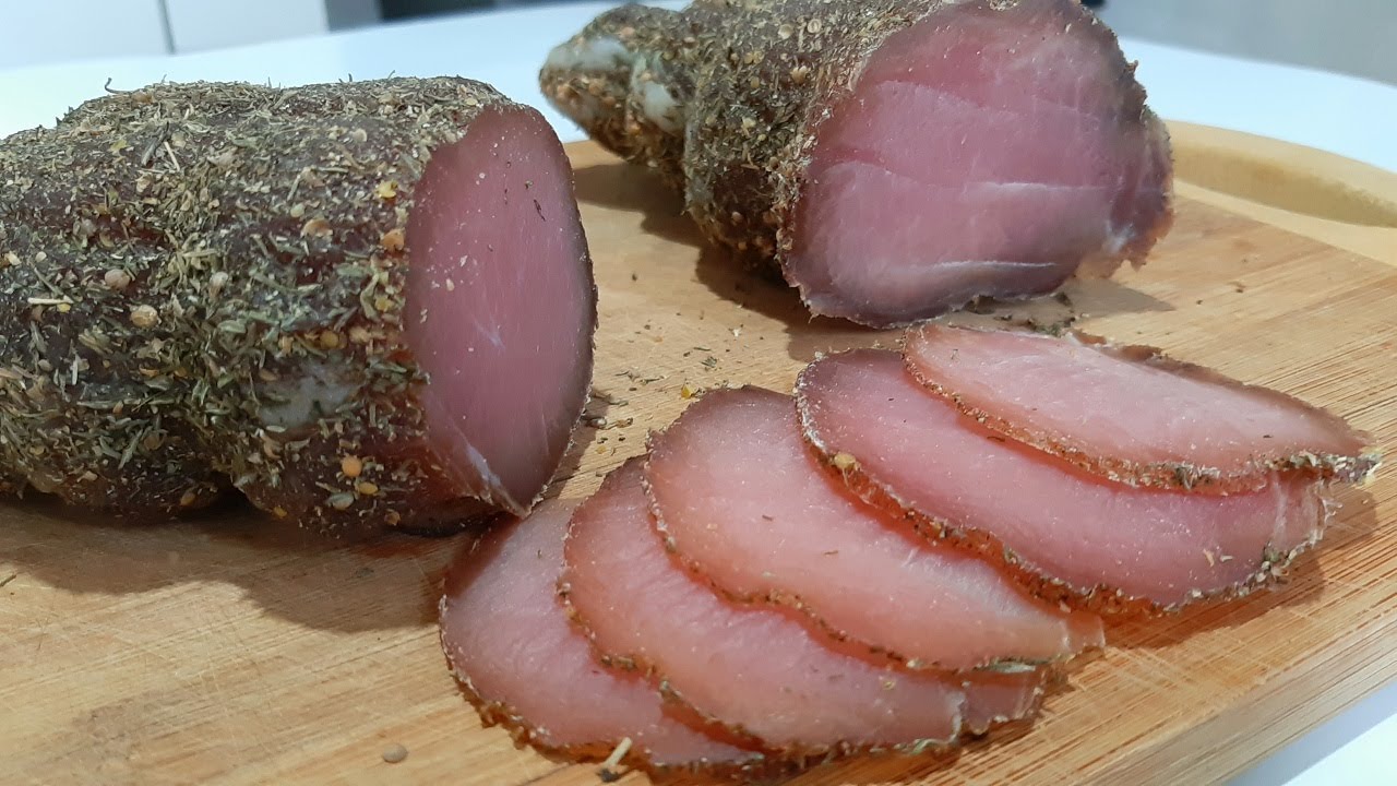 Сыровяленое Мясо. Полендвица Украинская. Палендвица. смотреть онлайн