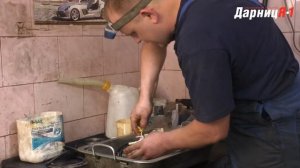 Subaru Outback. Как промыть топливный модуль и заменить топливный фильтр.