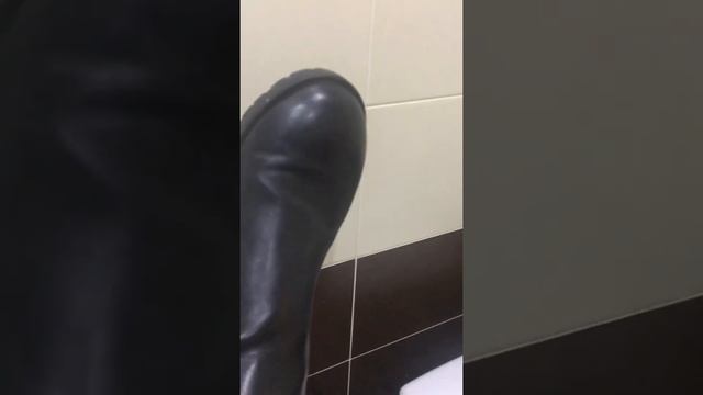 Как убрать разводы на кожаной обуви? Мой способ смотреть онлайн