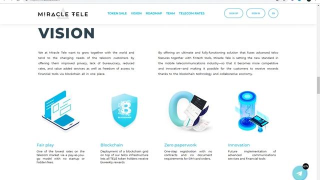 Miracle Tele ? BLOCKCHAIN MOBILE OPERATOR? смотреть онлайн