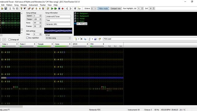 Underworld Tower - Kid Icarus of Myths and Monsters FDS Cover [FamiTracker] смотреть онлайн