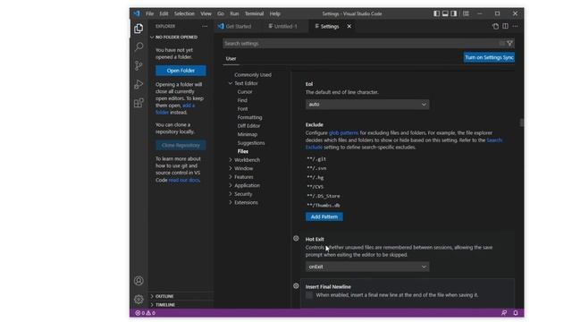 How To Enable Insert Final Newline In Visual Studio Code смотреть онлайн