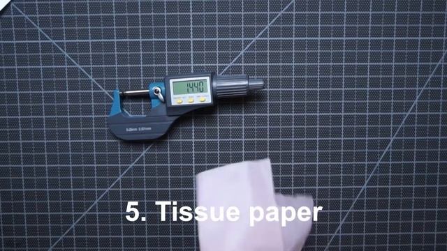 Paper Thickness Comparison Using Micrometer смотреть онлайн