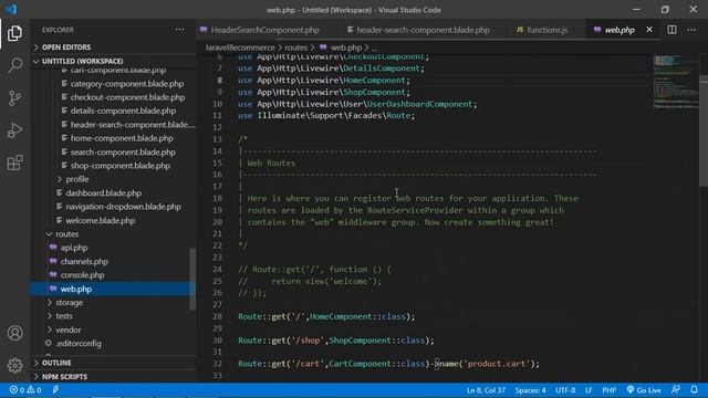Laravel 8 E-Commerce - Search Products смотреть онлайн