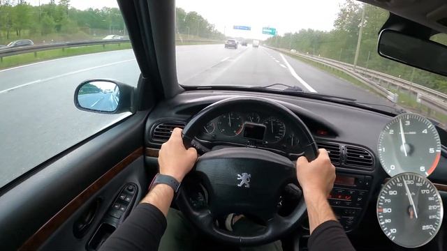 Олдовый тест драйв пежо 406(2.0 HDI 90л.с.)обзор/в движении/дизайн смотреть онлайн