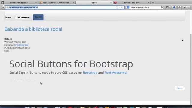 Curso Joomla! 3.2 Bootstrap e Blank Template (parte 6) смотреть онлайн