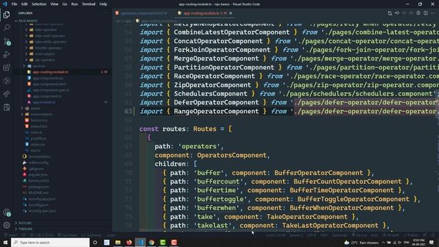 79. RxJS Range Operator. Learn RxJS Creation Range Operator - RxJS. смотреть онлайн