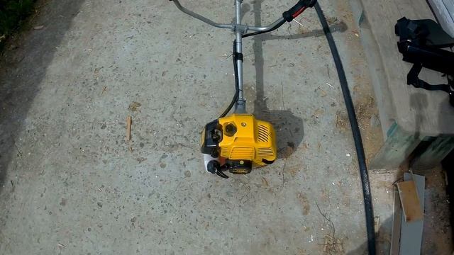 Запуск триммера CHAMPION Т523-2 после зимнего хранения!