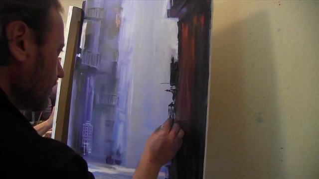 Мастер класс Игоря Сахарова Городская улочка смотреть онлайн