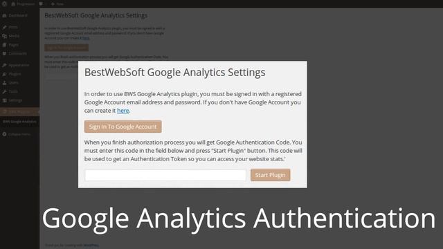 BestWebSoft Google Analytics WordPress Plugin - Brief Overview смотреть онлайн
