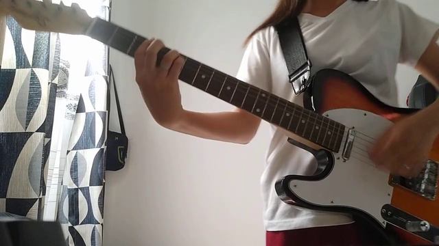 Greenday - wake me up when september ends (guitar cover/PRACTICE MODE) смотреть онлайн