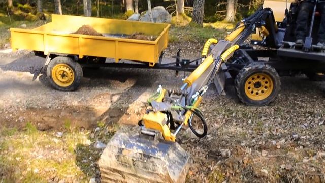 Homemade excavator - Fodere 2 смотреть онлайн