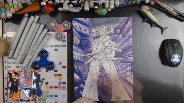 Mesa Prime Warframe Drawing (2018) смотреть онлайн