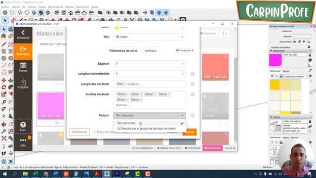 TUTORIAL OPEN CUT LIST: Despiece de muebles de Melamina con el Plugin Open Cut List para Sketchup смотреть онлайн