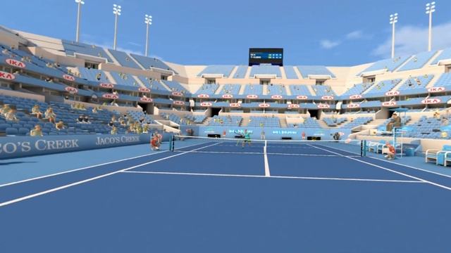 Playing Tennis in VR - First Person Tennis - The Real Tennis Simulator смотреть онлайн