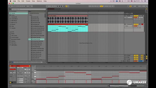 Ableton Live по-русски: Основы (Объединение клипов) смотреть онлайн