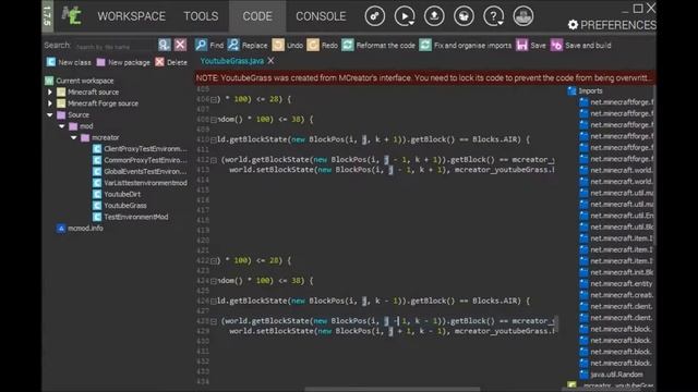 MCreator Grass Block Tutorial #2 Part 2 смотреть онлайн