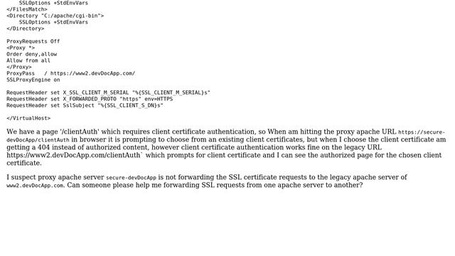 DevOps & SysAdmins: Redirect SSL requests from proxy Apache server to another Apache server смотреть онлайн