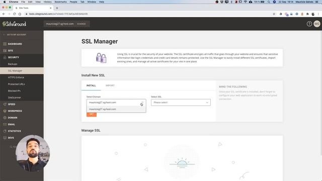 How to install free SSL Let's Encrypt certificate in Site Tools | Website Security Tutorial смотреть онлайн