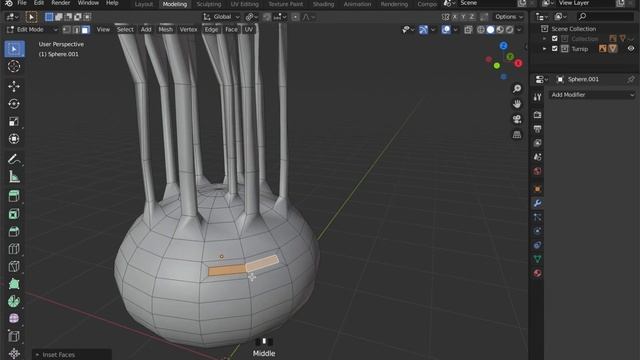 Blender 3D Tutorial - How to model low poly Vegetables in Blender #005 - Turnip смотреть онлайн