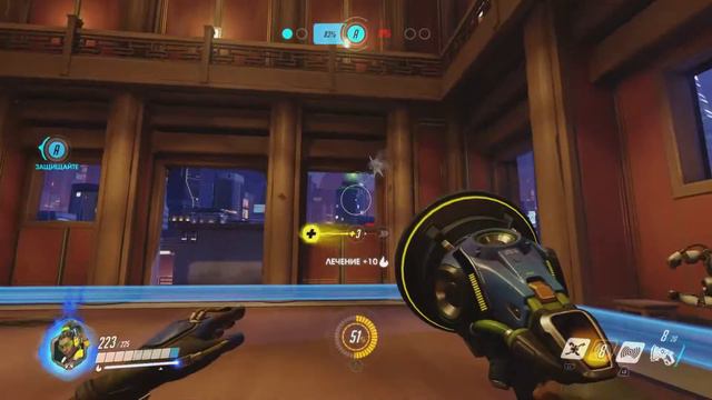 Overwatch (PS4) - Тащим за саппов ! смотреть онлайн