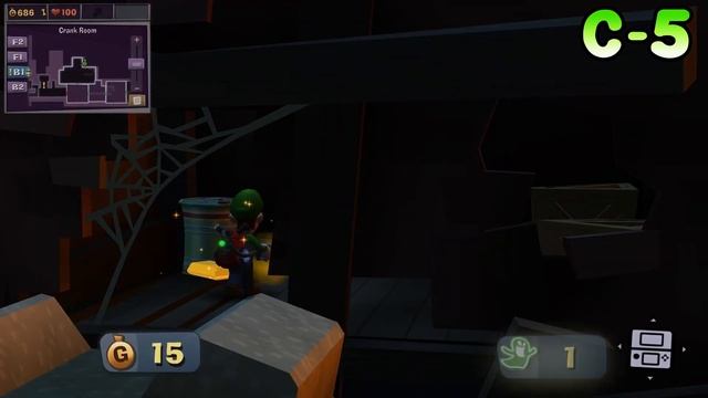 Luigi's Mansion 2: Dark Moon - All 31 Gold Greenie Locations смотреть онлайн