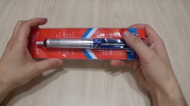Вакуумный оловоотсос с Алиэкспресс смотреть онлайн