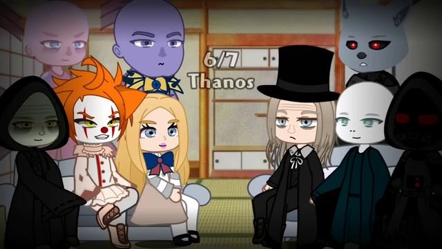 Villains react to each other☆ |Thanos| and |Wolf Death| 3/? ♡ смотреть онлайн