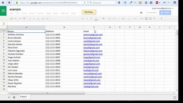 Converter Arquivo Excel em CSV - Google Sheets смотреть онлайн