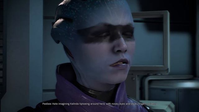 Mass Effect: Andromeda - Peebee - Kalinda's sticky fingers смотреть онлайн